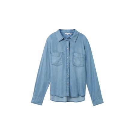 Tom Tailor TOM TAILOR Blouse blauw denim