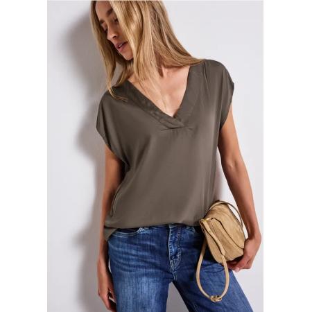 Street One V-hals blouse shirt