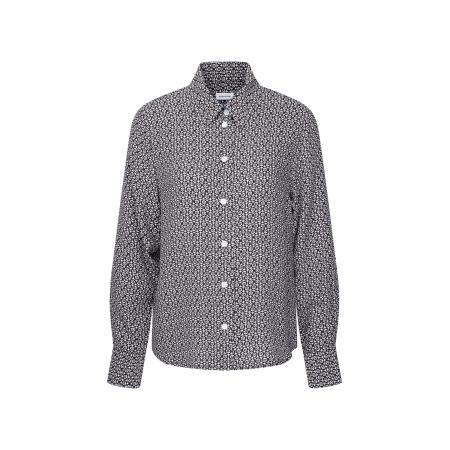 Seidensticker SEIDENSTICKER Blouse donkerblauw / wit