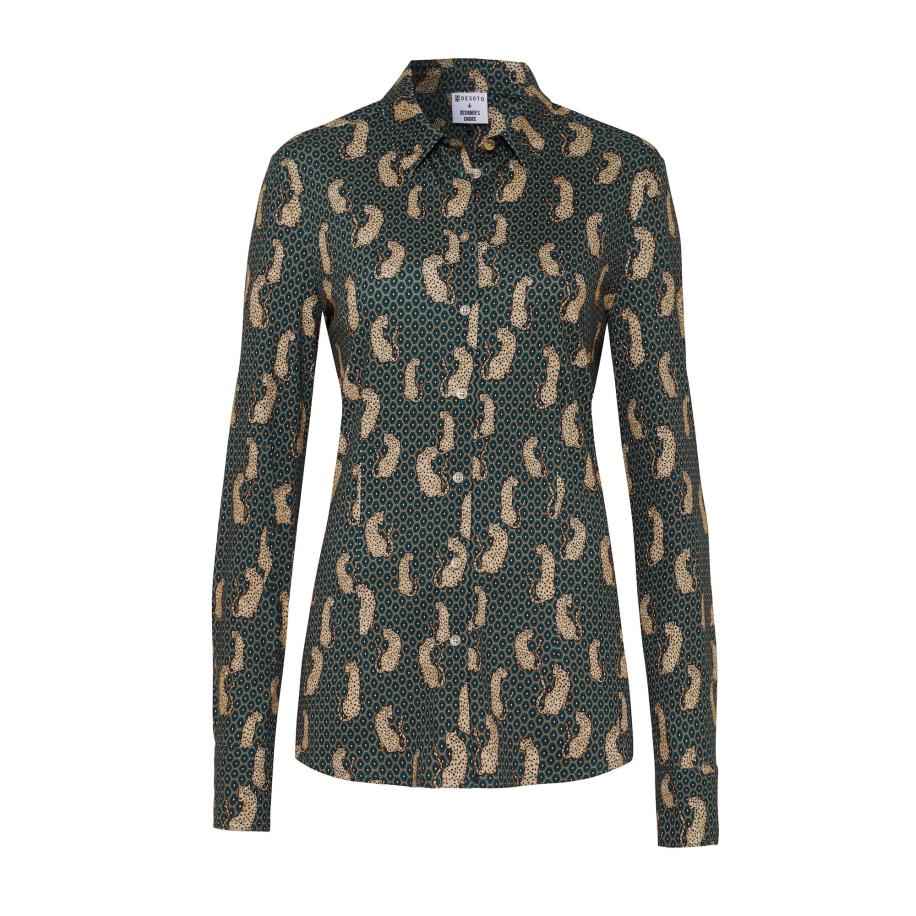 Desoto DESOTO Blouse groen -