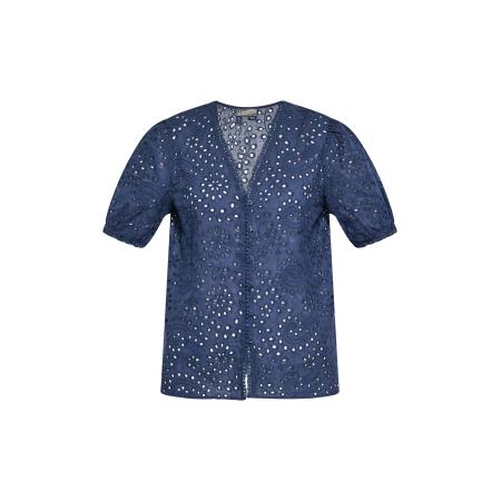 DreiMaster DreiMaster Vintage Blouse donkerblauw