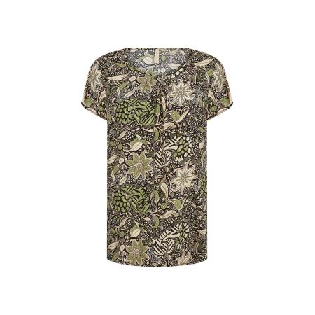 Soyaconcept Soyaconcept Blouse SCRosine 2 lichtbeige / olijfgroen / donkergroen / zwart