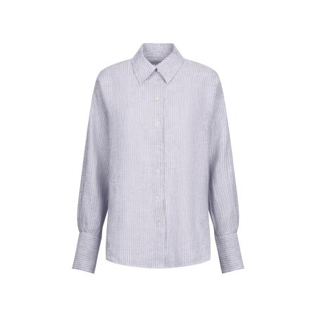 Seidensticker SEIDENSTICKER Blouse Schwarze Rose blauw / wit