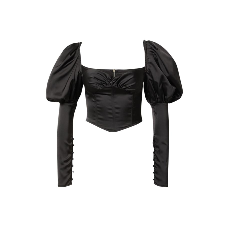 Misspap Misspap Blouse zwart -