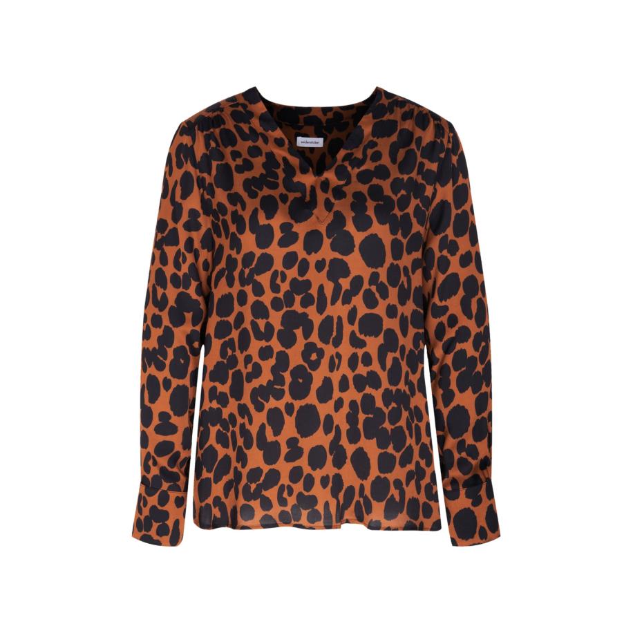 Seidensticker SEIDENSTICKER Blouse Schwarze Rose cognac / zwart -