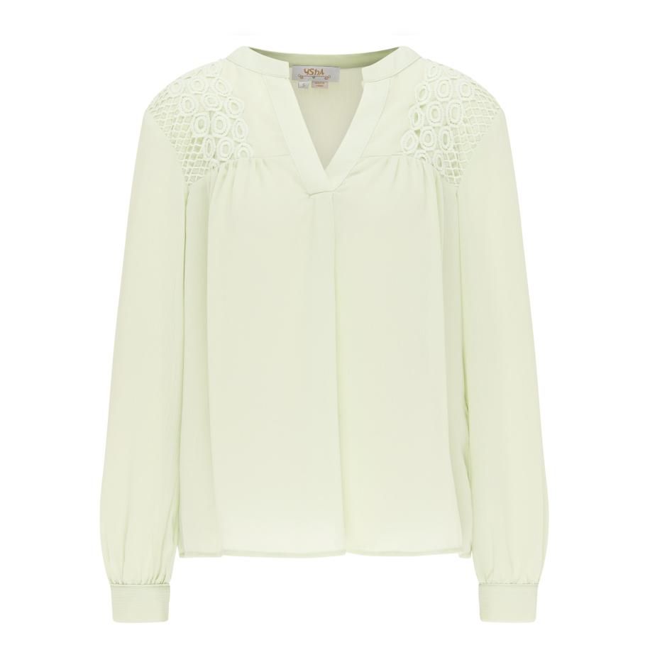 Usha usha FESTIVAL Blouse pastelgroen -