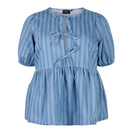 Zizzi Zizzi Blouse Jebba saffier / opaal