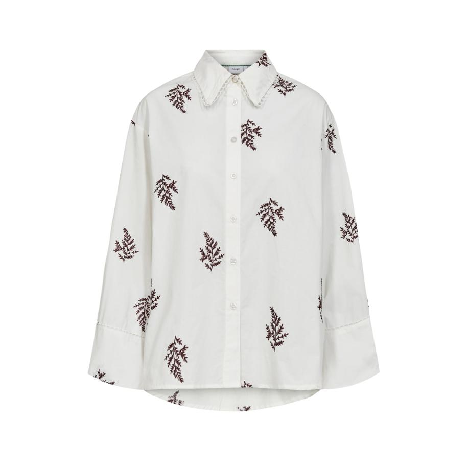 Nümph NÜMPH Blouse NUBAILY wijnrood -