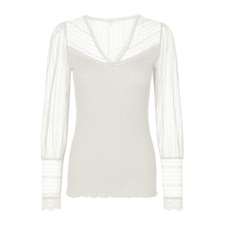 Rosemunde rosemunde Blouse ivoor
