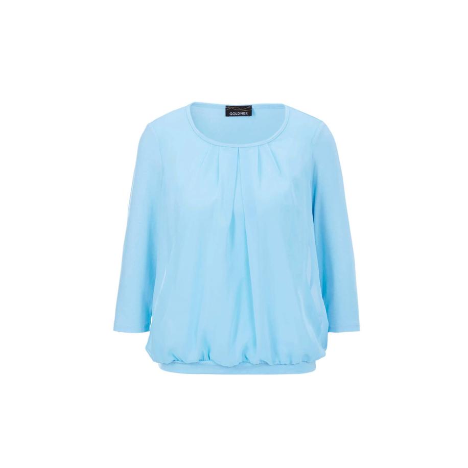 Goldner Goldner Blouse lichtblauw -