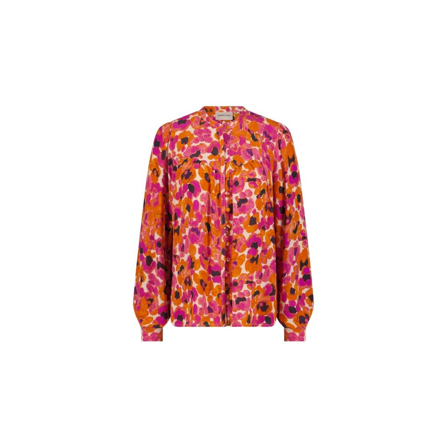 Fabienne Chapot Fabienne Chapot Blouse oranje / pink / wit -