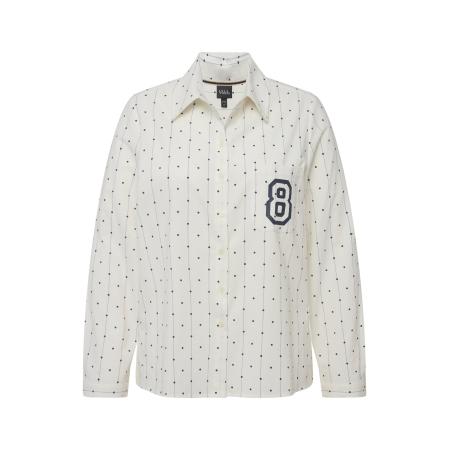 Ulla Popken Ulla Popken Blouse zwart / wit