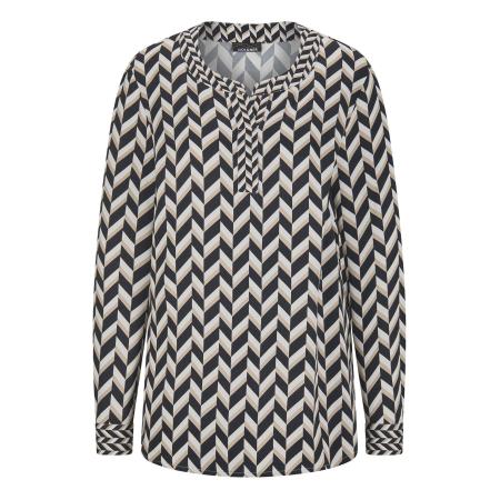 Goldner Goldner Blouse beige / zwart / wit