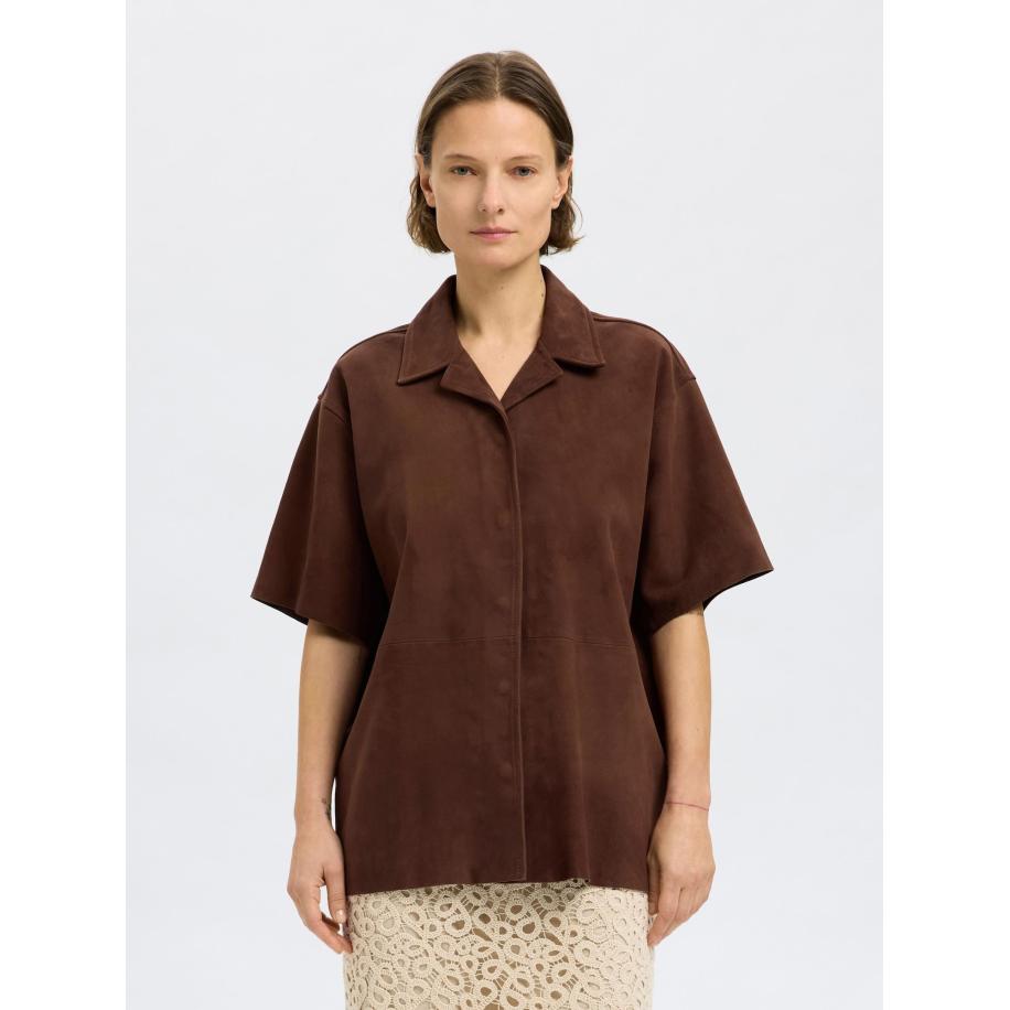 Selected SELECTED Blouse bruin -
