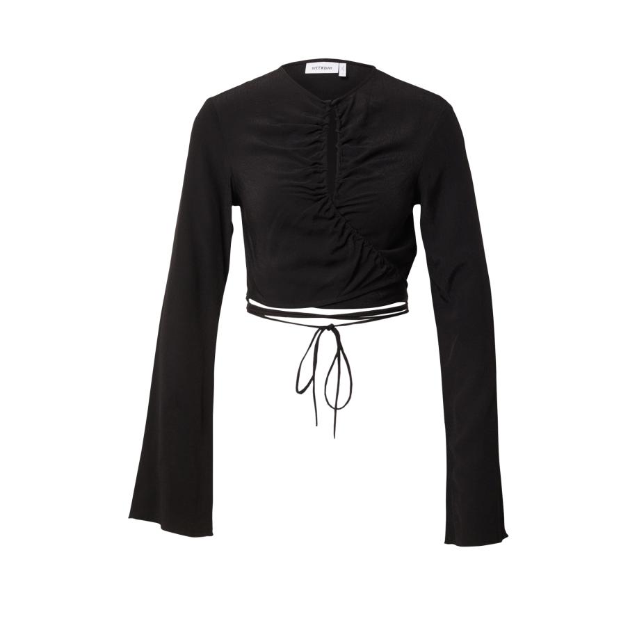 Weekday WEEKDAY Blouse Cassie zwart -