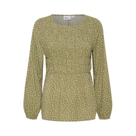 Saint Tropez SAINT TROPEZ Blouse Gisla beige / appel