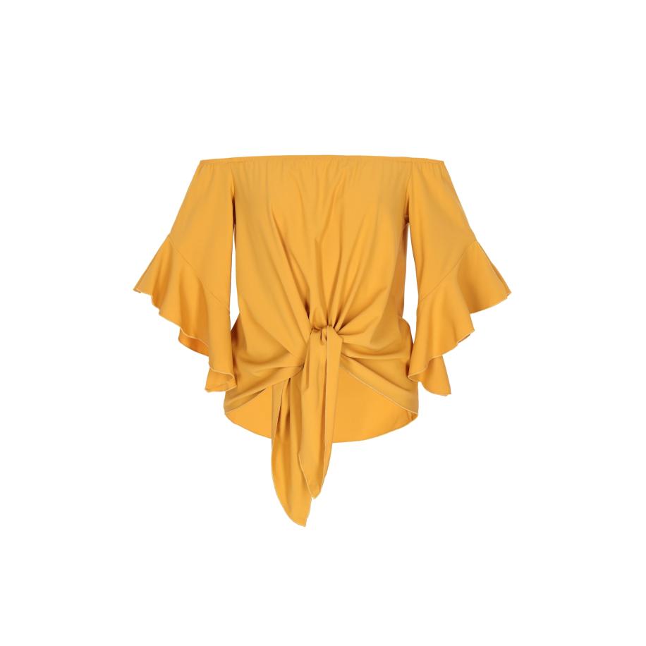 IDONY IDONY Blouse geel -