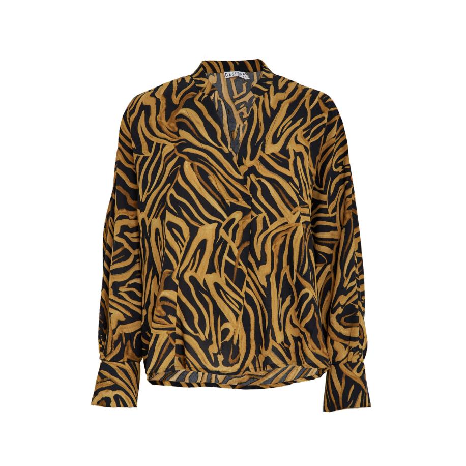 Desires DESIRES Blouse Faith safraan / zwart -