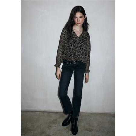 Street One Chiffon blouse met volants