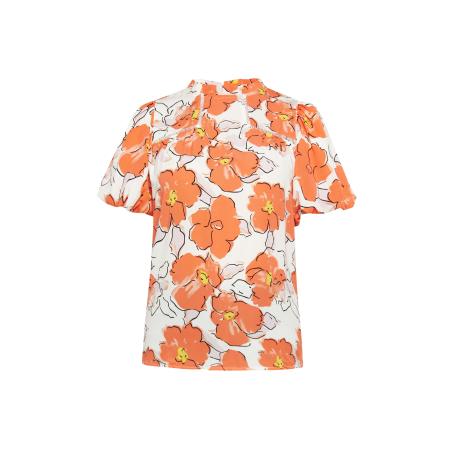 Gaya Gaya Blouse crème / geel / oranje / zwart