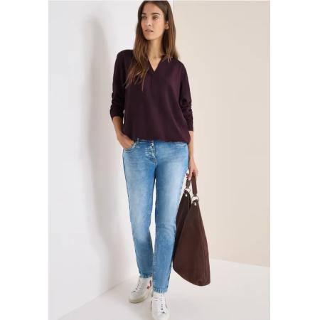 CECIL Blouse in effen kleur