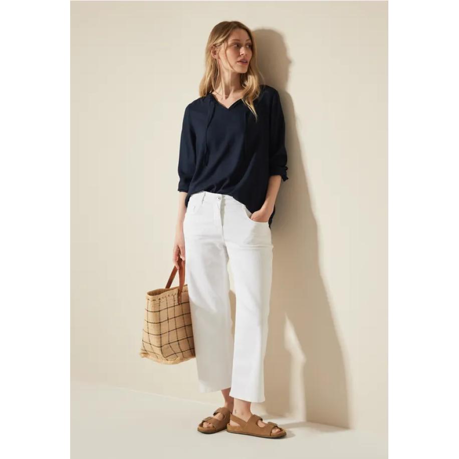 CECIL Tuniek in effen kleur Blauw