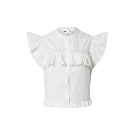 EDITED EDITED Blouse Jesse beige / wit