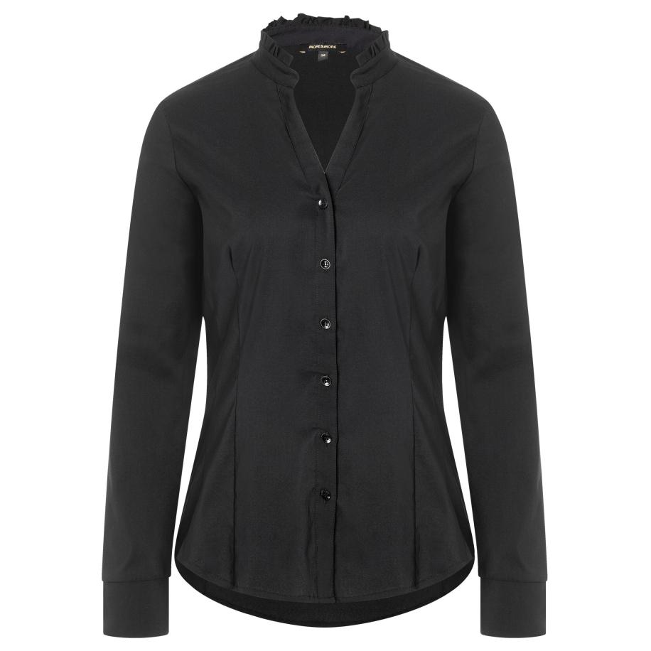 More & More MORE & MORE Blouse zwart -