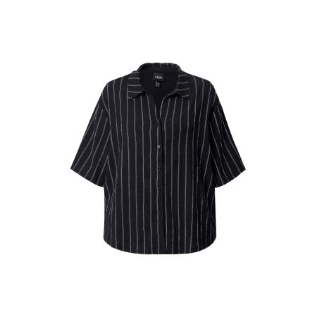 Ulla Popken Ulla Popken Blouse zwart / wit