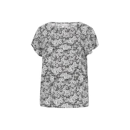 FELIPA FELIPA Blouse Fashion Look zwart / wit