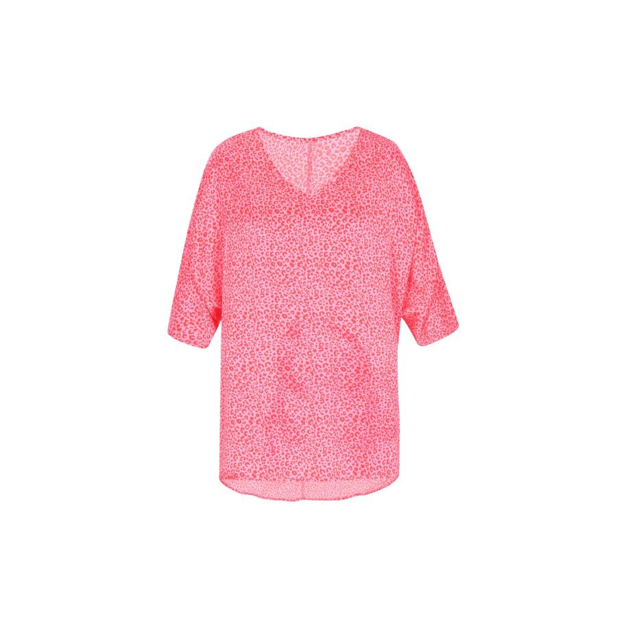 Faina faina Tuniek Fashion Look pink / knalrood -