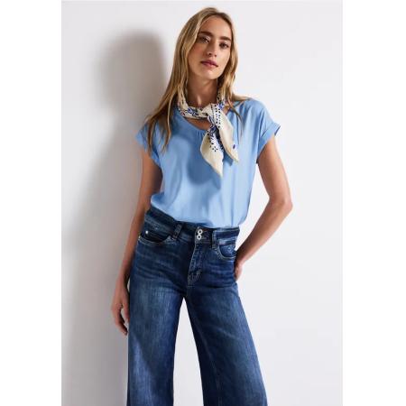 Street One Blouse in effen kleur