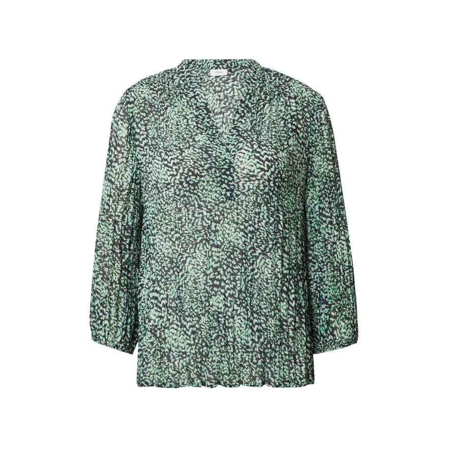 s.Oliver BLACK LABEL Blouse blauw / navy / groen / zwart Zwart