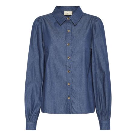 Cream Cream Blouse Tallie blauw denim