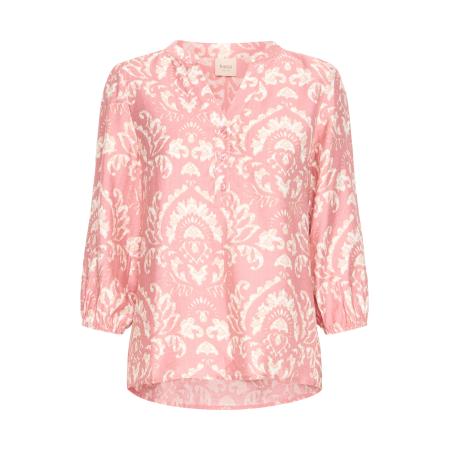 Fransa Fransa Blouse FRLILI donkerbeige / oudroze / wit