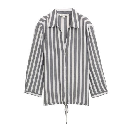 Tom Tailor TOM TAILOR Blouse grijs / wit