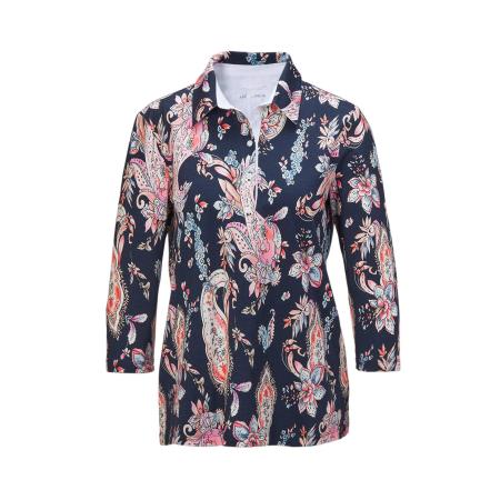 Goldner Goldner Blouse marine / gemengde kleuren