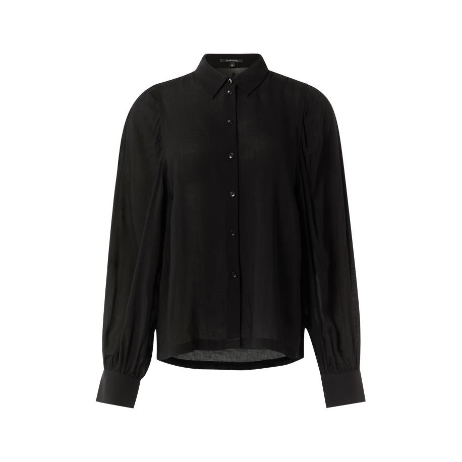 Comma COMMA Blouse zwart -