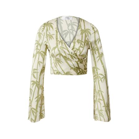 ABOUT YOU Katy Perry exclusive for ABOUT YOU Blouse Jolina crème / groen