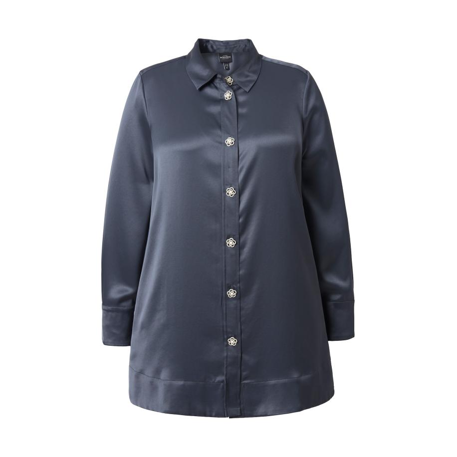 Ulla Popken Ulla Popken Blouse antraciet -