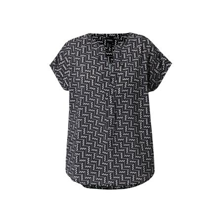 Ulla Popken Ulla Popken Tuniek zwart / wit