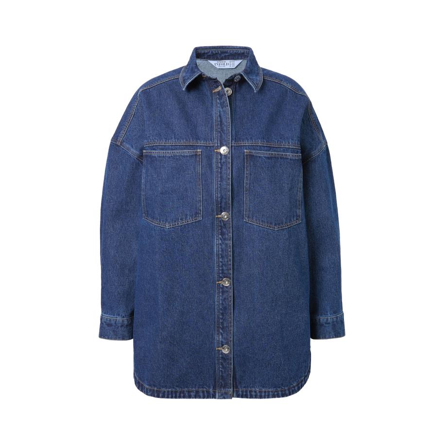 Studio Untold Studio Untold Blouse donkerblauw -