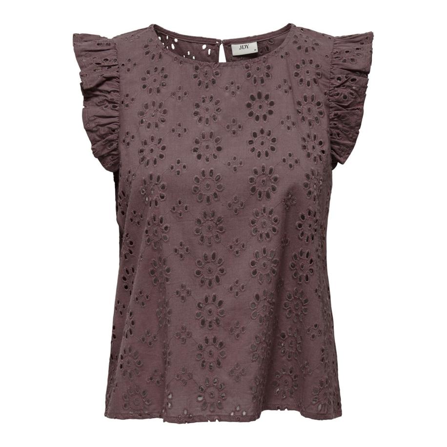 JDY JDY Blouse JDYVola chocoladebruin -