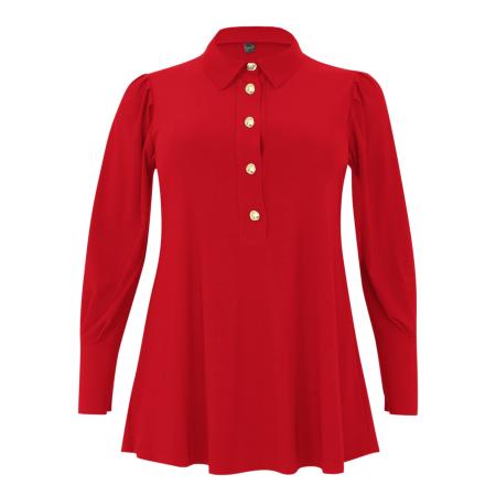 Yoek YOEK Blouse goud / rood