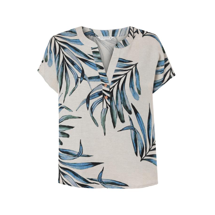 TATUUM TATUUM Blouse beige / blauw / groen -