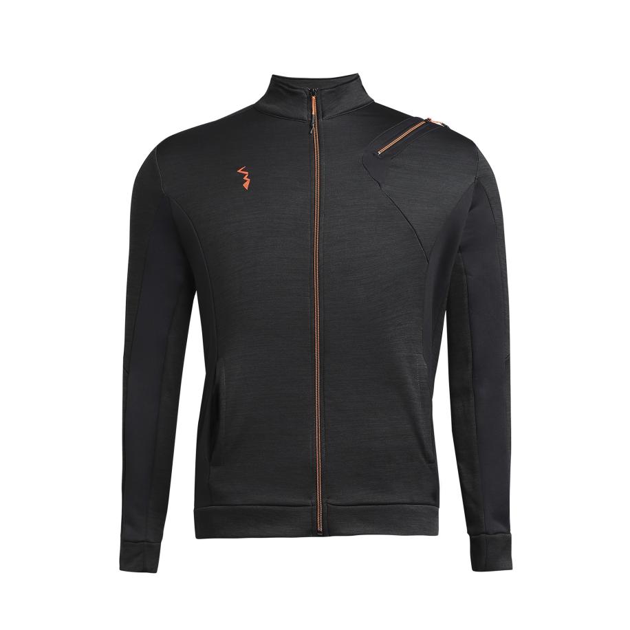 Campus Sutra Campus Sutra Sweatvest oranje / zwart -