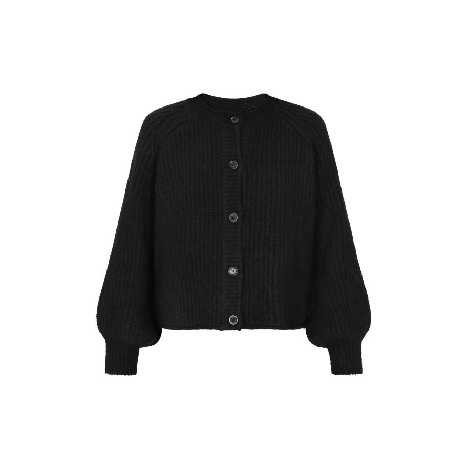 DreiMaster DreiMaster Vintage Gebreid vest zwart -