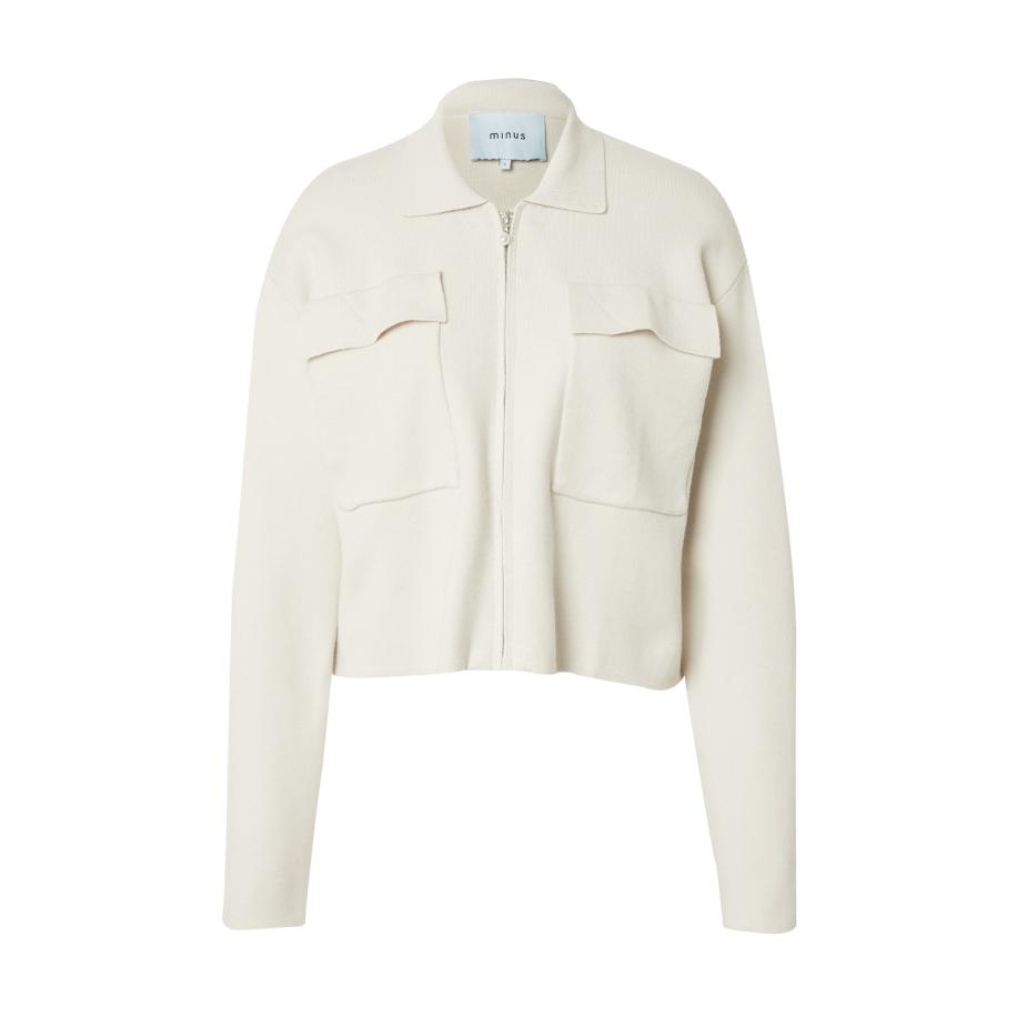 Minus minus Gebreid vest Tammy sand -