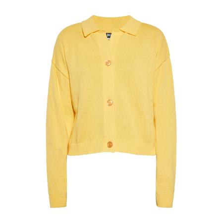 ROCKEASY ROCKEASY Gebreid vest geel