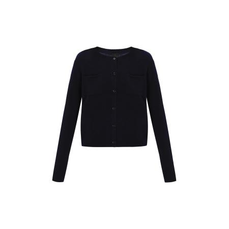 DreiMaster DreiMaster Klassik Gebreid vest Classic navy